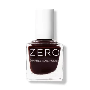 Elderberry Nail Polish in deep plum shade— bold fall nail color ideas for elegant nails.
