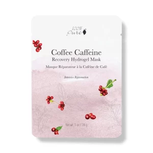 100 Pure Caffeine Mask for face mask for glowing skin ideas.