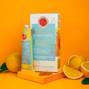 Citrenis Clean and Bright Skin-Buffing Gelly, a gentle exfoliator for dry skin and exfoliator for oily skin, perfect for exfoliating face, supporting sensitive skin, combination skin, and achieving glowing skin.