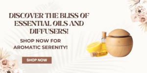 Shop essential oils and diffusers as self-care essentials,