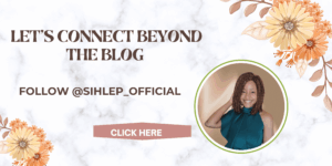 Banner encouraging readers to follow on Instagram for more content and updates about Goodness of Serenity, designed with a clean, minimal look.