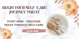 Banner inviting readers to read the first blog post about Goodness of Serenity featuring a clean and minimal design.